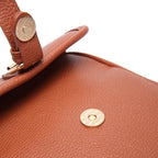 Women's Faux Leather Organizer Crossbody Bag