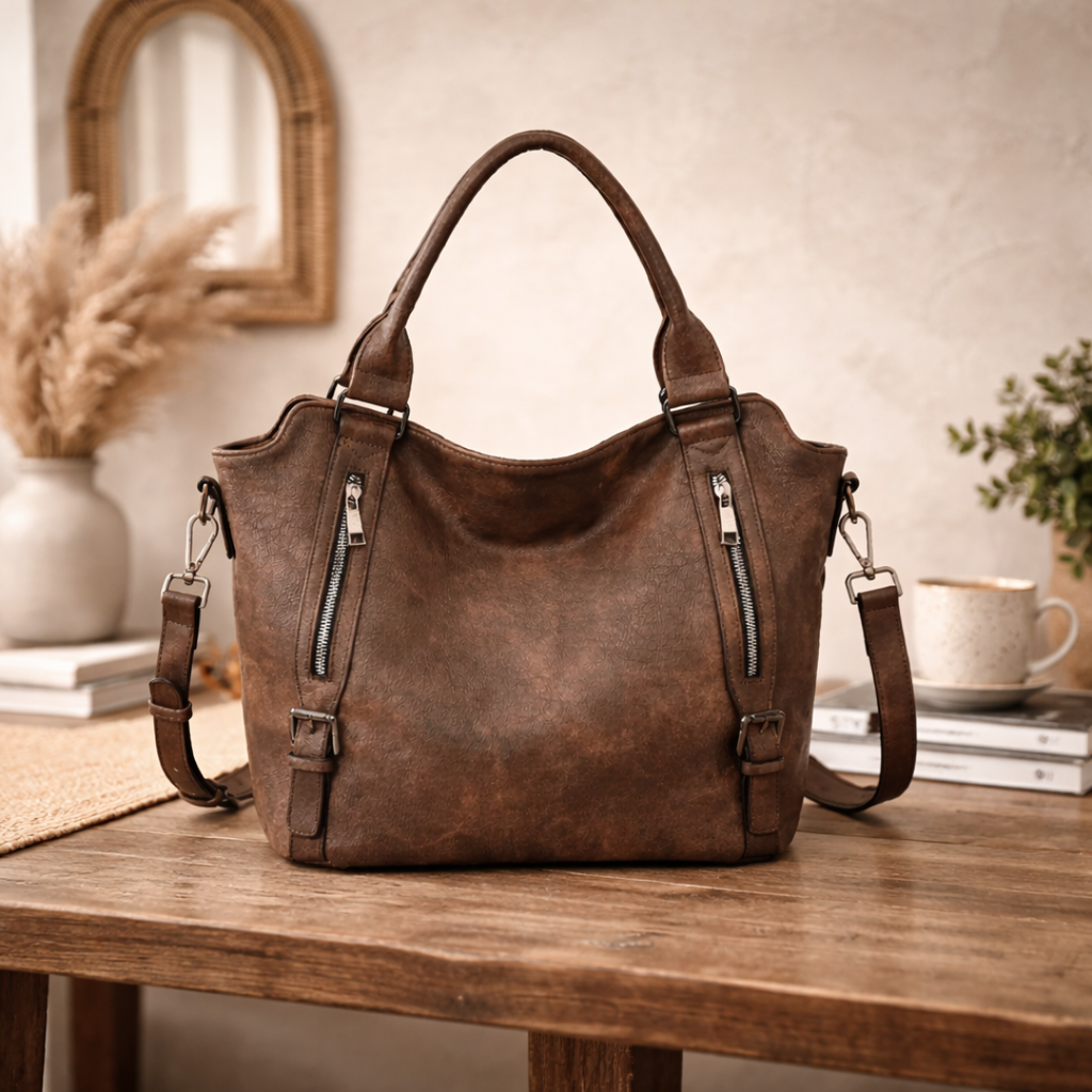 Women's Everyday Tote Bag with Adjustable Crossbody Strap
