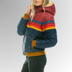 Women's Waterproof Hooded Quilted Jacket
