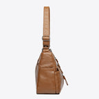 Women's Multi-Pocket Shoulder Bag with Adjustable Strap