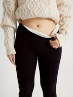 Women's High-Waisted Fleece-Lined Winter Leggings