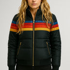 Women's Waterproof Hooded Quilted Jacket