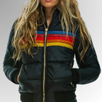 Women's Waterproof Hooded Quilted Jacket