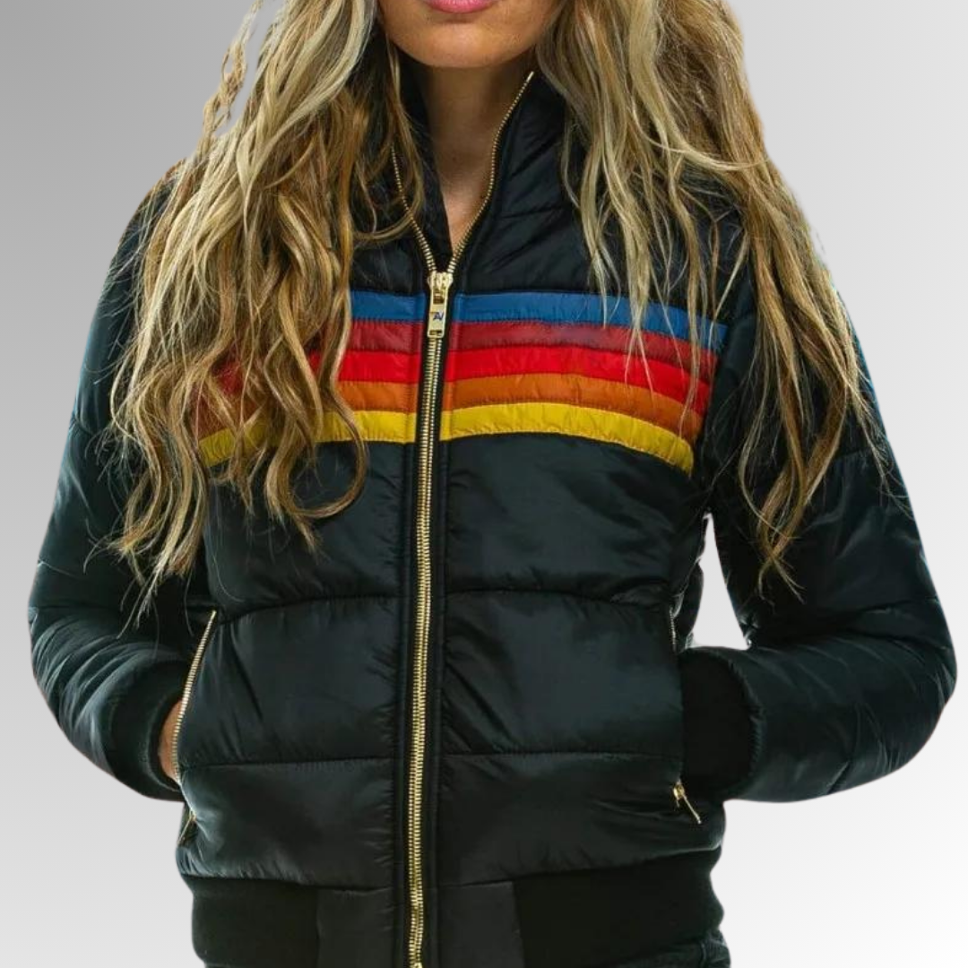 Women's Waterproof Hooded Quilted Jacket