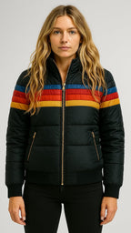 Women's Waterproof Hooded Quilted Jacket