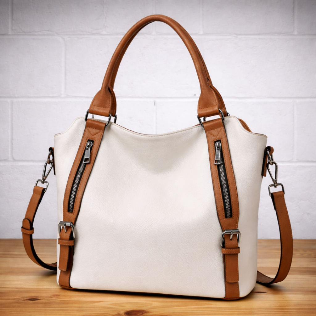 Women's Everyday Tote Bag with Adjustable Crossbody Strap