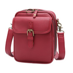 Women's Faux Leather Organizer Crossbody Bag