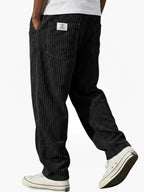 Men's Relaxed Straight Leg Corduroy Pants