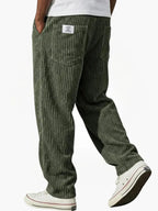 Men's Relaxed Straight Leg Corduroy Pants