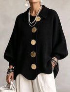 Women's Heavyweight Oversized Ribbed Cardigan