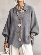 Women's Heavyweight Oversized Ribbed Cardigan