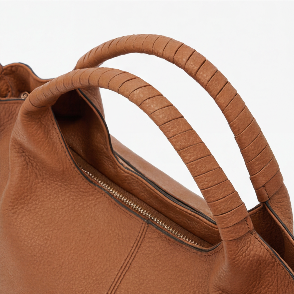Women's Soft PU Hobo Handbag with Top Handles