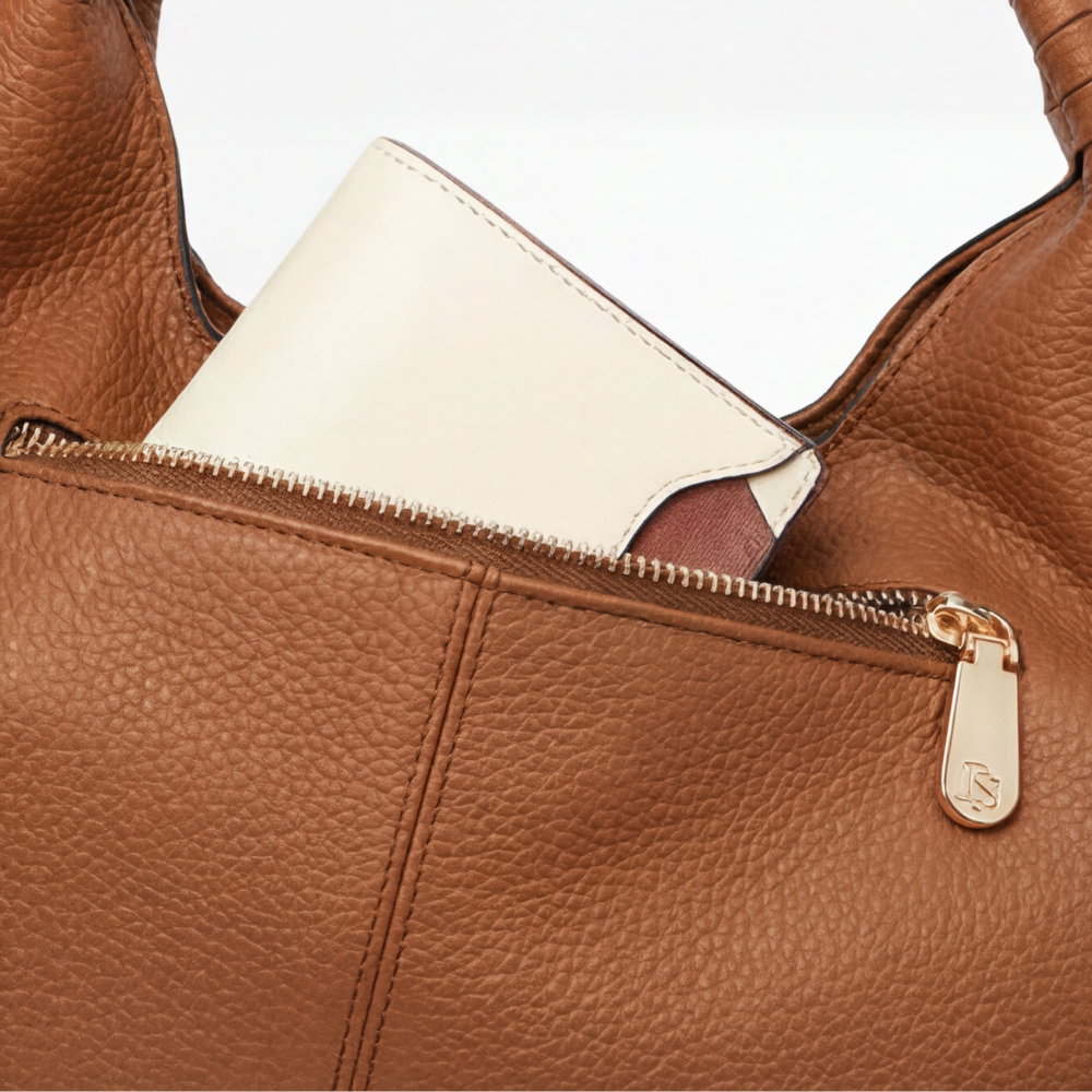Women's Soft PU Hobo Handbag with Top Handles