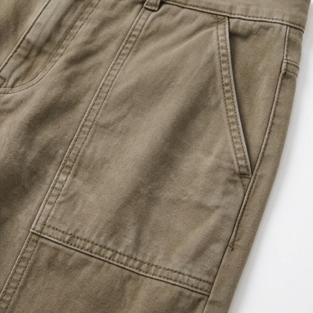 Women's High-Waisted Tapered Utility Pants