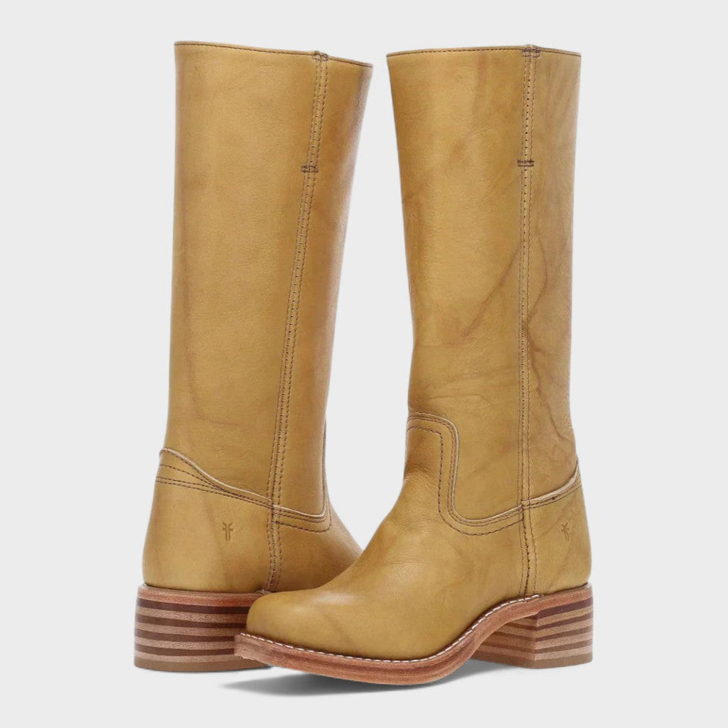 Women's Knee-High Riding Boots with Block Heel