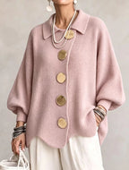 Women's Heavyweight Oversized Ribbed Cardigan