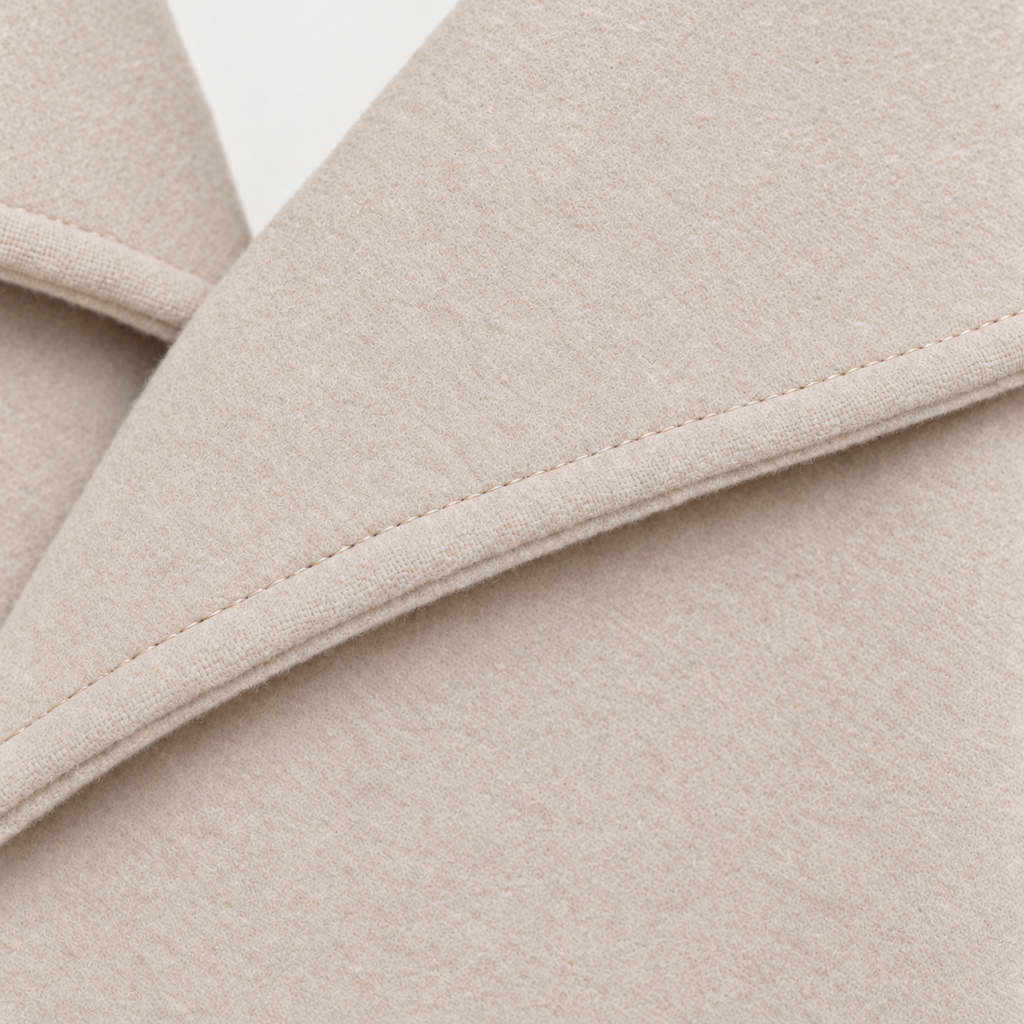 Women's Tailored Trench Coat with Shaped Waist
