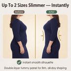 Women's Seamless Shaping Bodysuit with Adjustable Straps