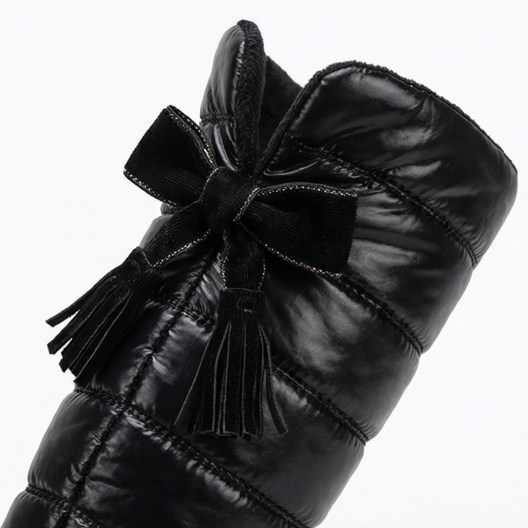 Women's Fleece-Lined Over-the-Knee Winter Boots