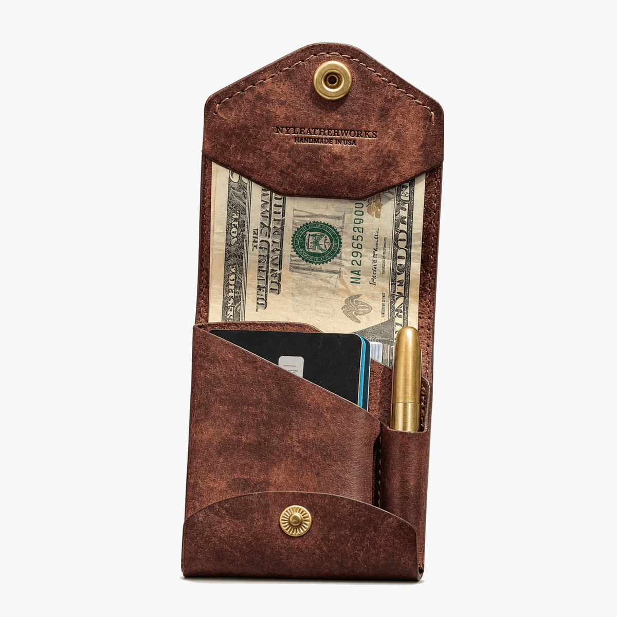 Women's Vintage Faux Leather Wallet with Card Slots