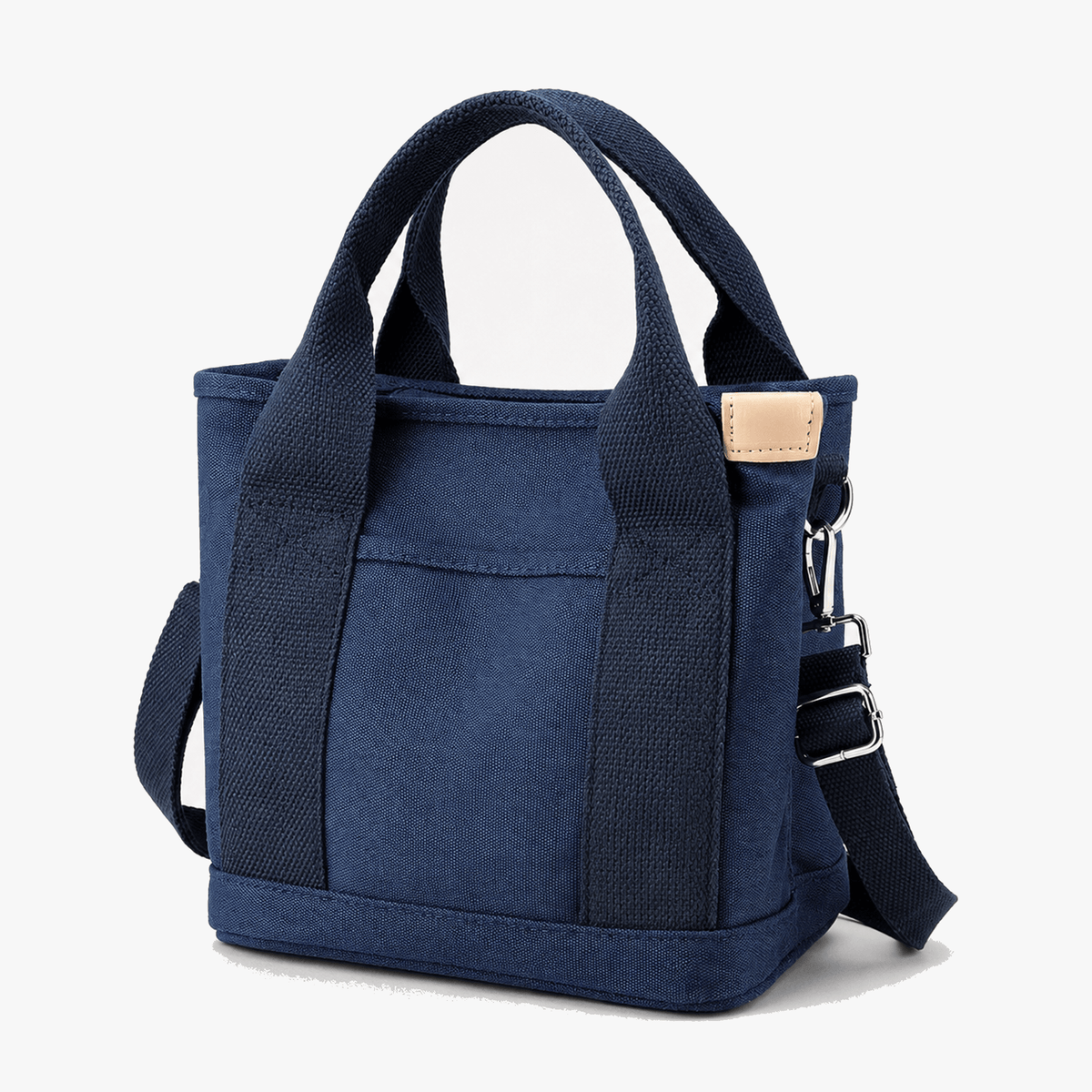 Women's Canvas Organizer Tote with Shoulder Strap