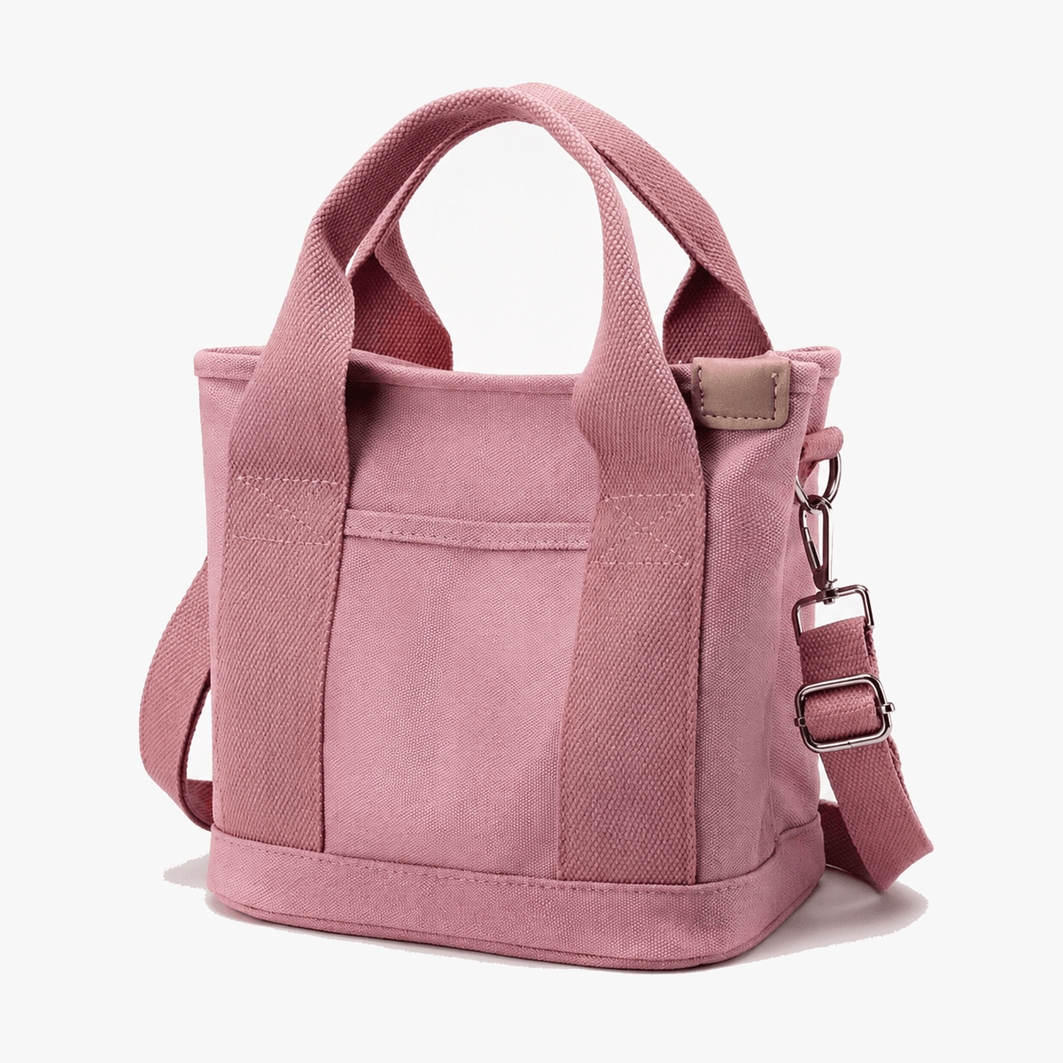 Women's Canvas Organizer Tote with Shoulder Strap