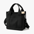 Women's Canvas Organizer Tote with Shoulder Strap