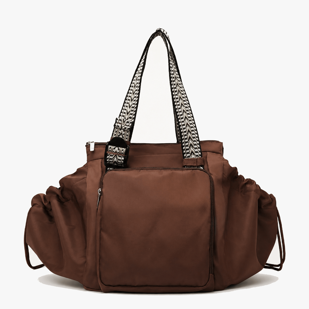 Women's Convertible Nylon Tote Backpack with 15 Pockets