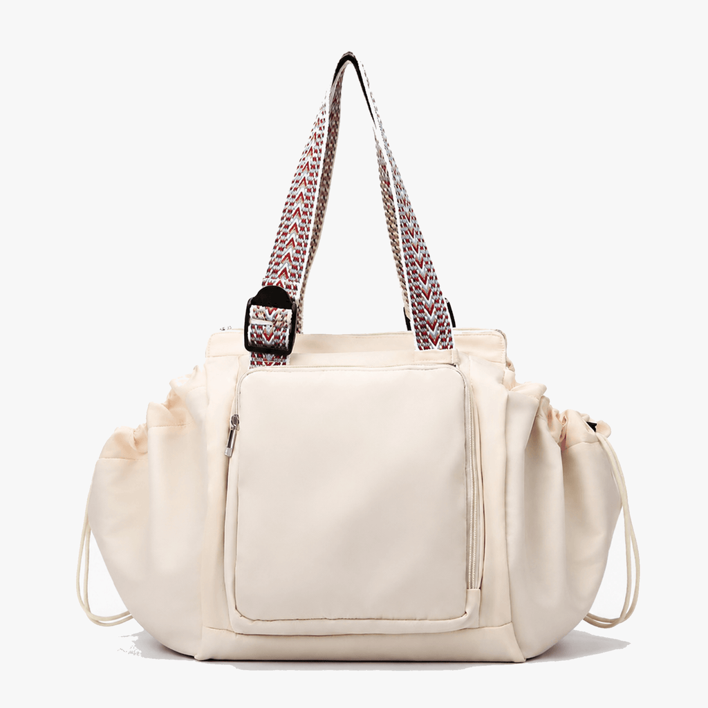 Women's Convertible Nylon Tote Backpack with 15 Pockets