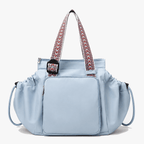 Women's Convertible Nylon Tote Backpack with 15 Pockets