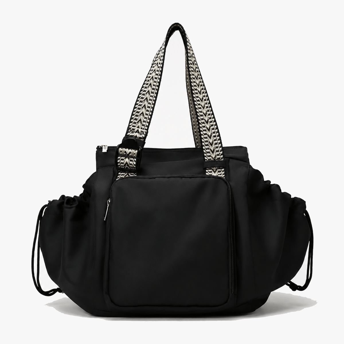 Women's Convertible Nylon Tote Backpack with 15 Pockets