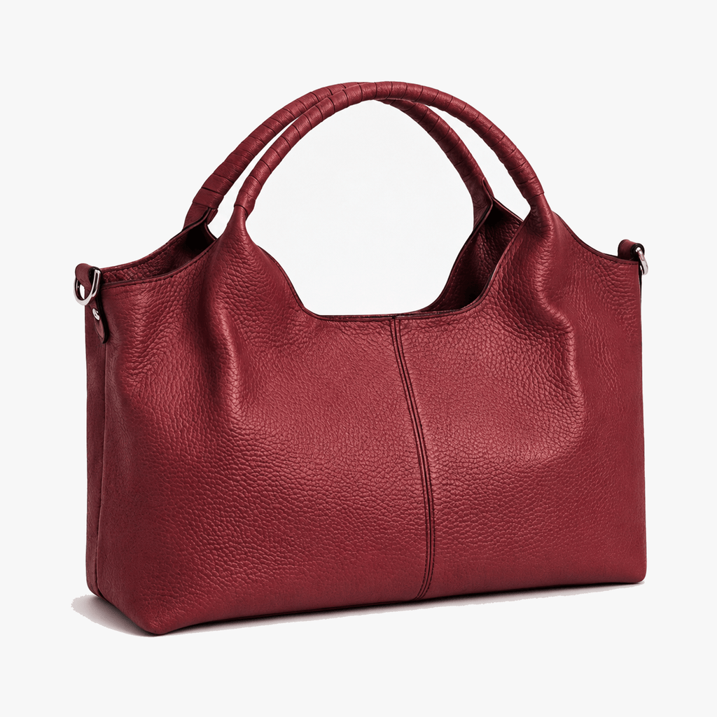 Women's Soft PU Hobo Handbag with Top Handles