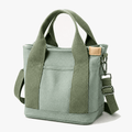 Women's Canvas Organizer Tote with Shoulder Strap