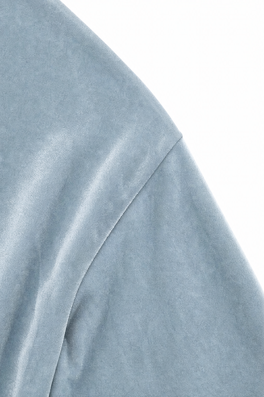 Women's Velvet Tie-Neck Blouse with Relaxed Fit