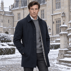 Conegliano – Tailored Down Trench Coat (Black) - MattiaCremasco
