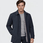 Conegliano – Tailored Down Trench Coat (Black) - MattiaCremasco