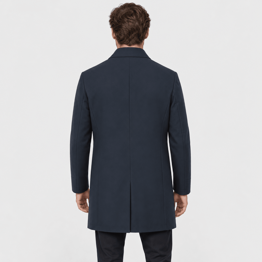 Conegliano – Tailored Down Trench Coat (Black) - MattiaCremasco
