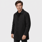 Conegliano – Tailored Down Trench Coat (Dark Charcoal) - MattiaCremasco