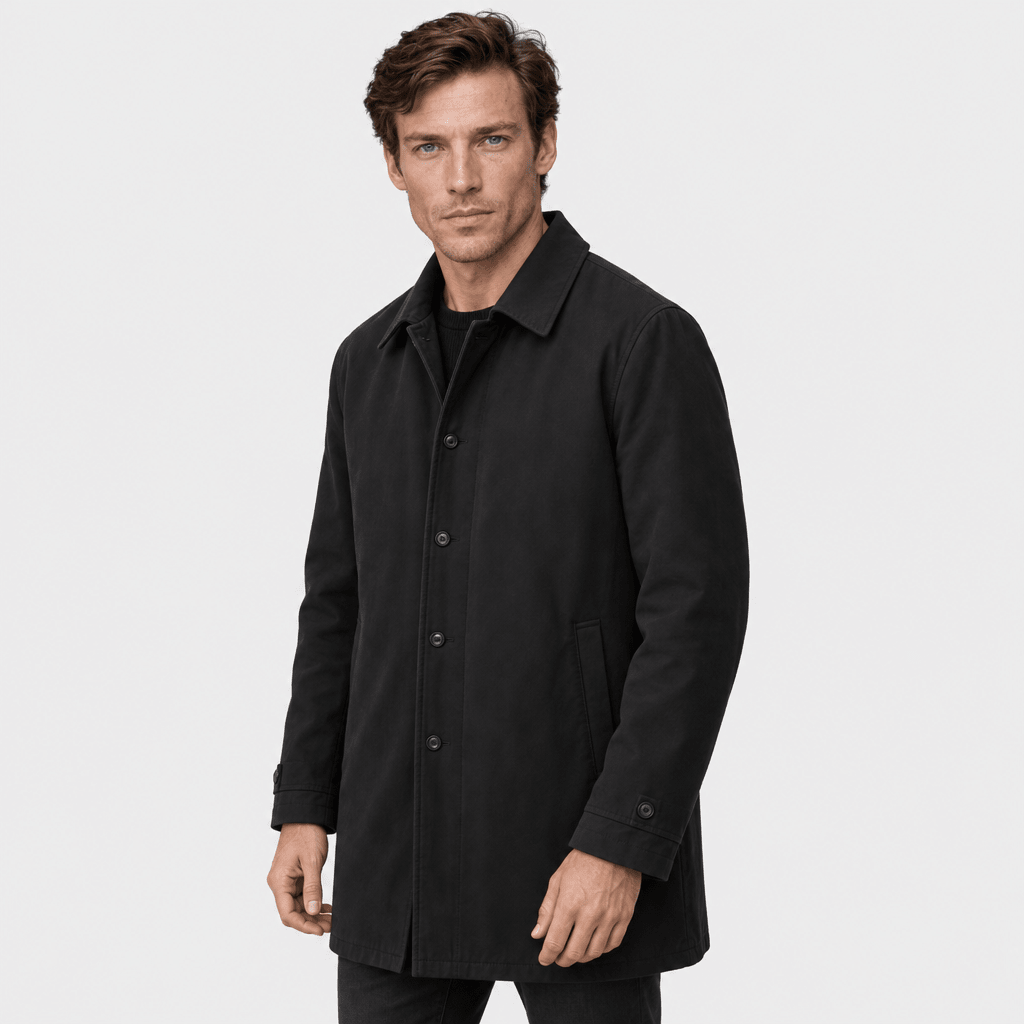 Conegliano – Tailored Down Trench Coat (Dark Charcoal) - MattiaCremasco