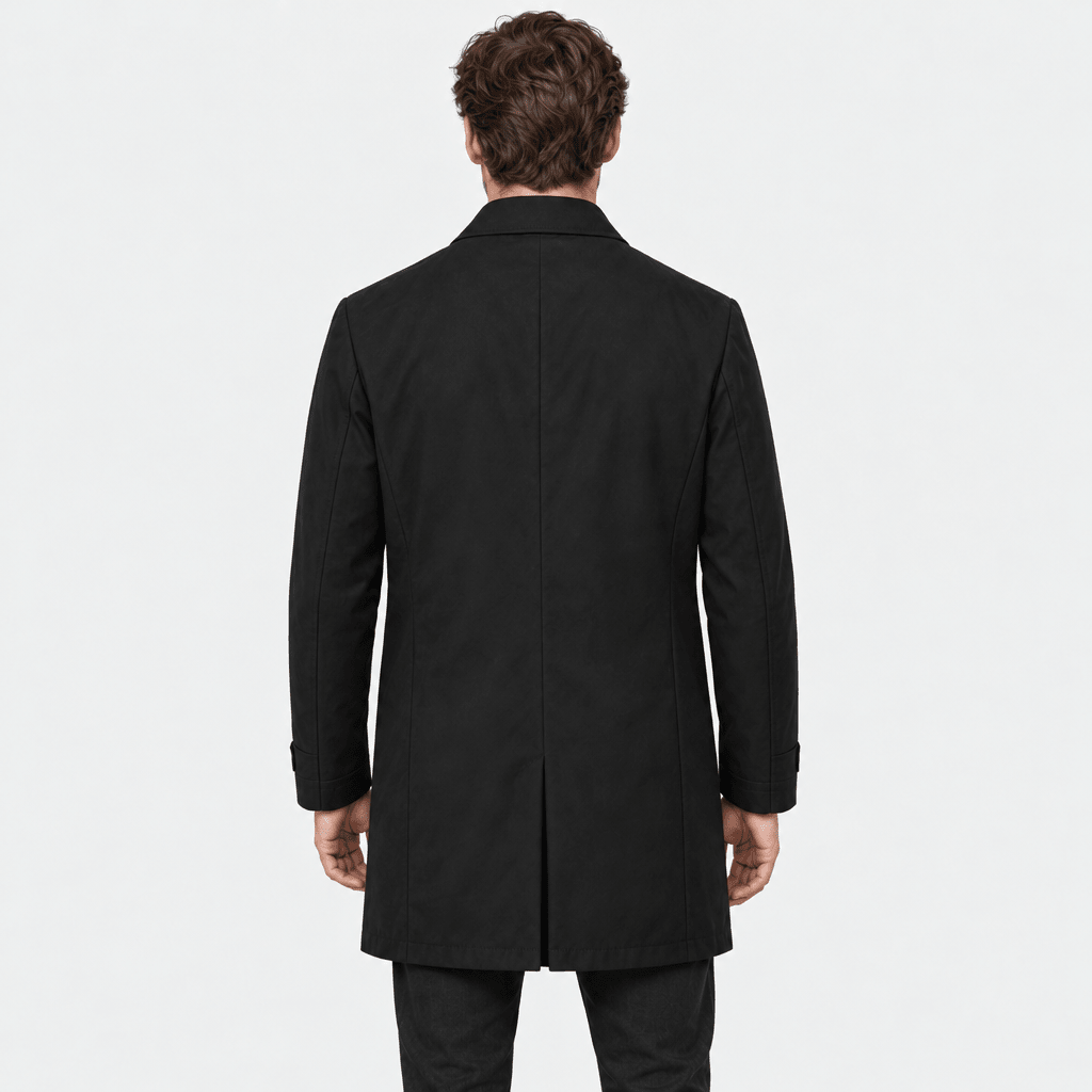 Conegliano – Tailored Down Trench Coat (Dark Charcoal) - MattiaCremasco