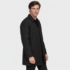 Conegliano – Tailored Down Trench Coat (Dark Charcoal) - MattiaCremasco