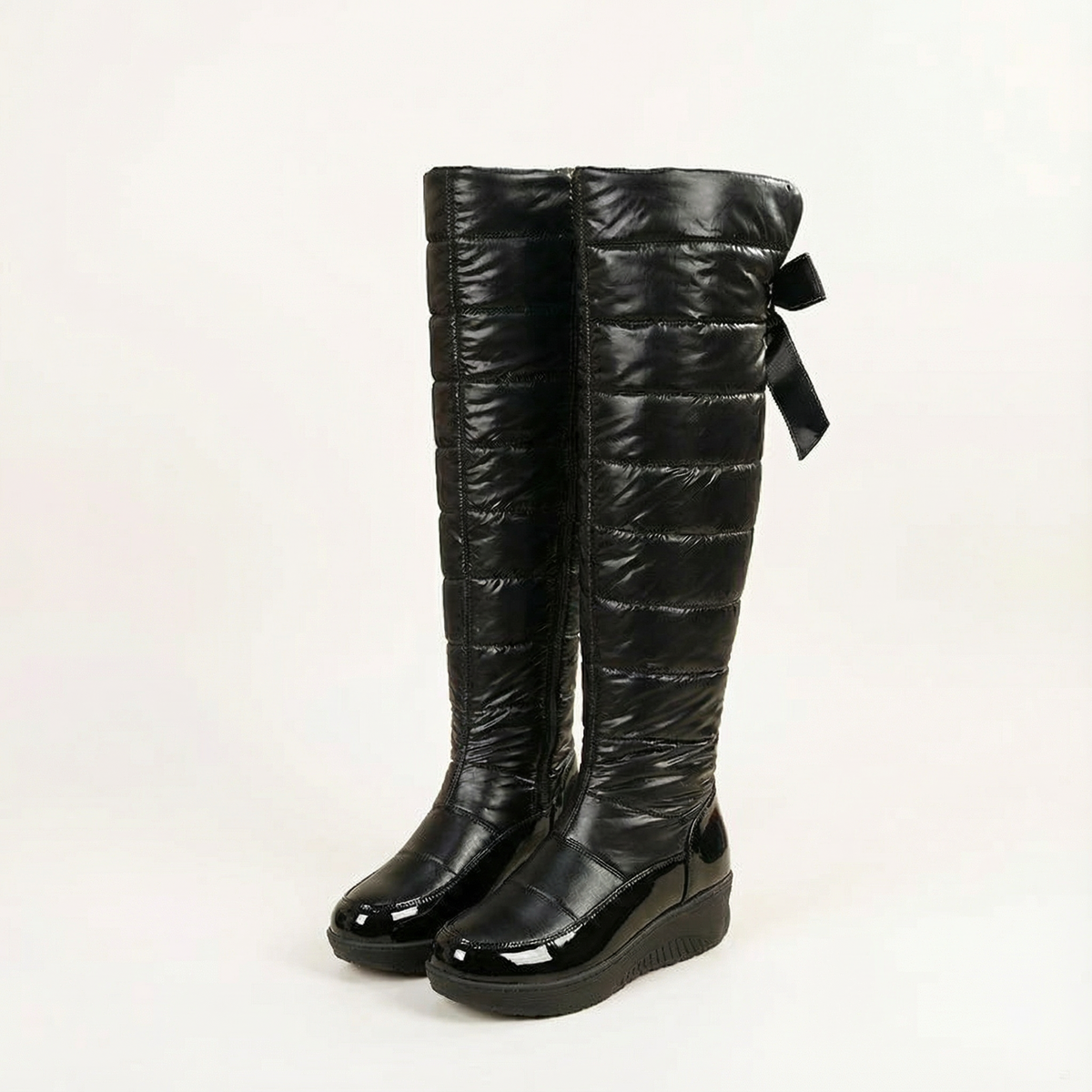 Women's Fleece-Lined Over-the-Knee Winter Boots