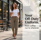 Women's High-Waisted Tapered Utility Pants