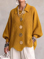 Women's Heavyweight Oversized Ribbed Cardigan