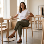 Women's High-Waisted Tapered Utility Pants