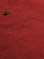 Men's Herringbone Button-Front Suit Vest - Mattia Cremasco