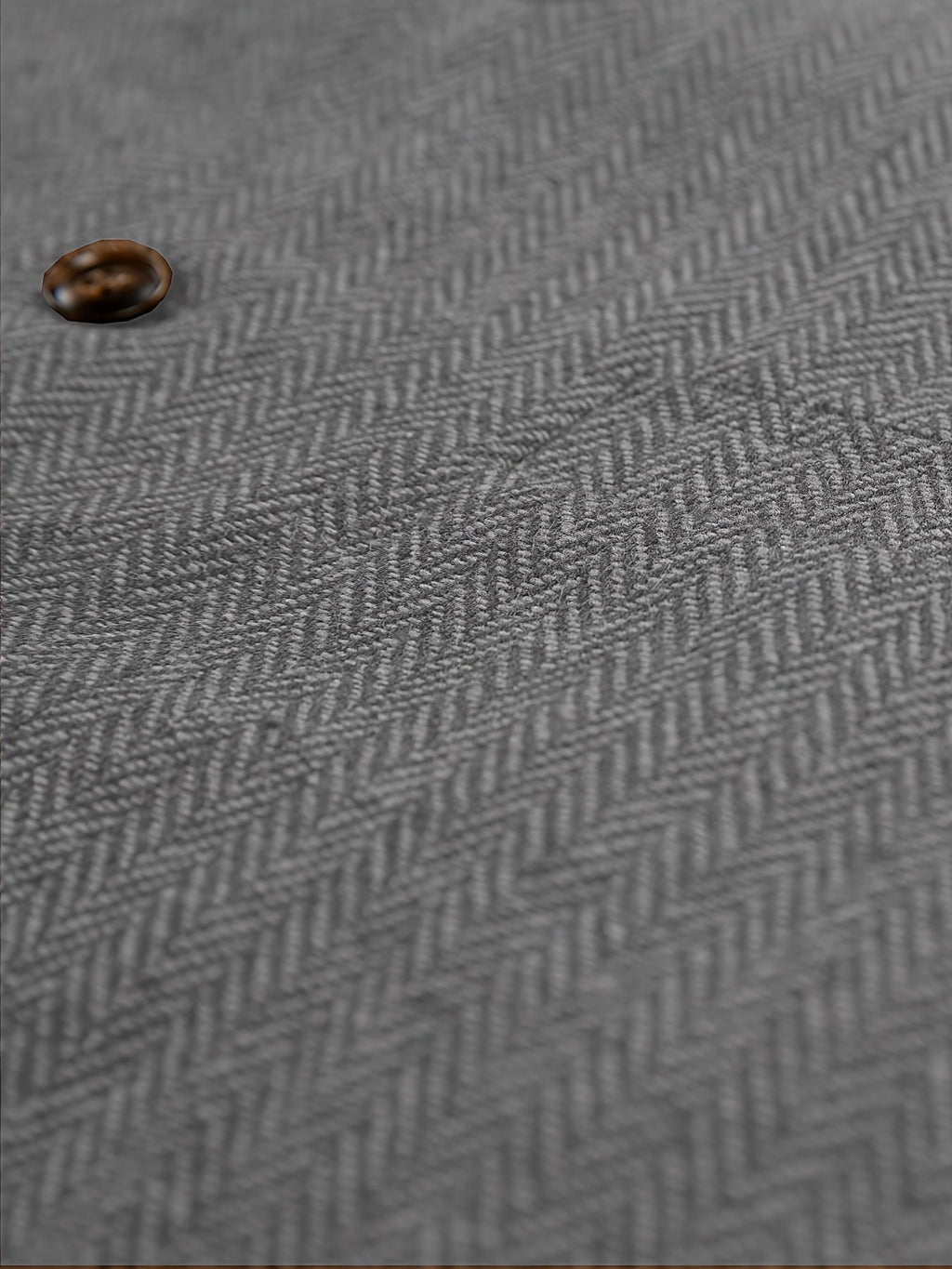 Men's Herringbone Button-Front Suit Vest - Mattia Cremasco