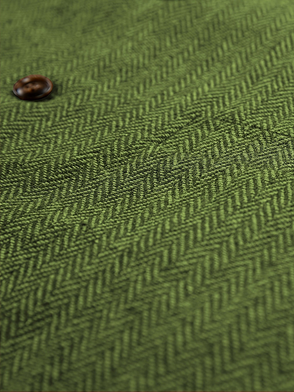 Men's Herringbone Button-Front Suit Vest - Mattia Cremasco