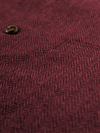 Men's Herringbone Button-Front Suit Vest - Mattia Cremasco