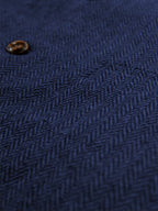 Men's Herringbone Button-Front Suit Vest - Mattia Cremasco